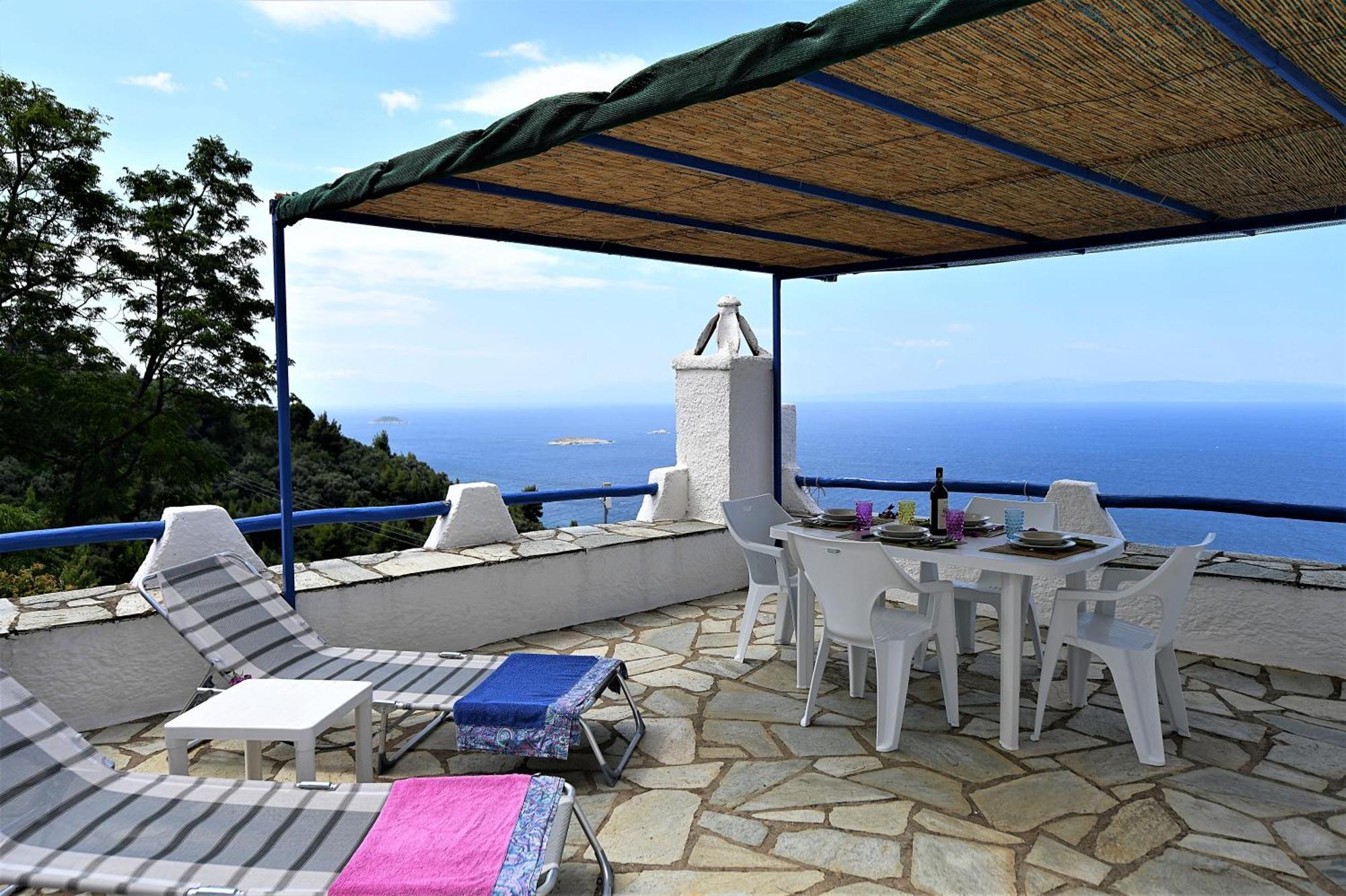 Secret Sporades Panoramic Residence Klíma Extérieur photo
